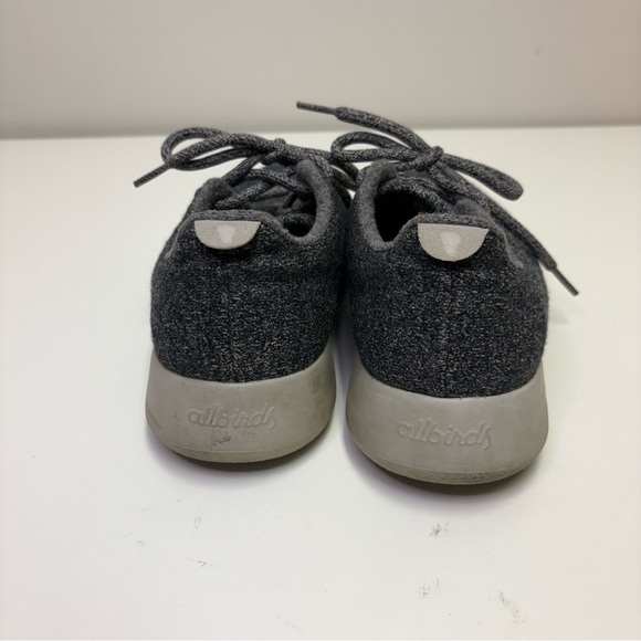 Allbirds Women’s 9 Natural Grey Merino Wool Runners Sneakers Sustainable Fashion - Picture 4 of 8